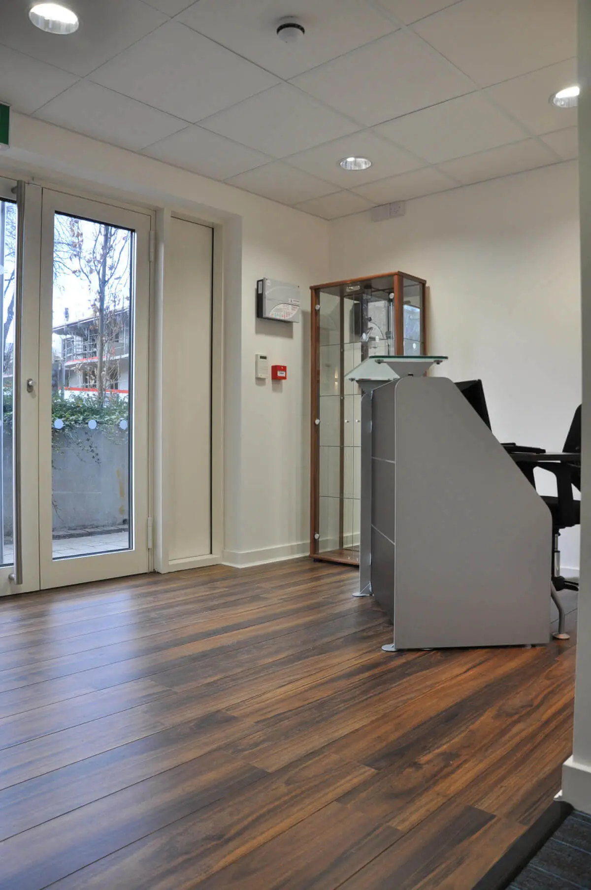 Office space with Laminated Wood Floor 2 Office space with Laminated Wood Floor 2