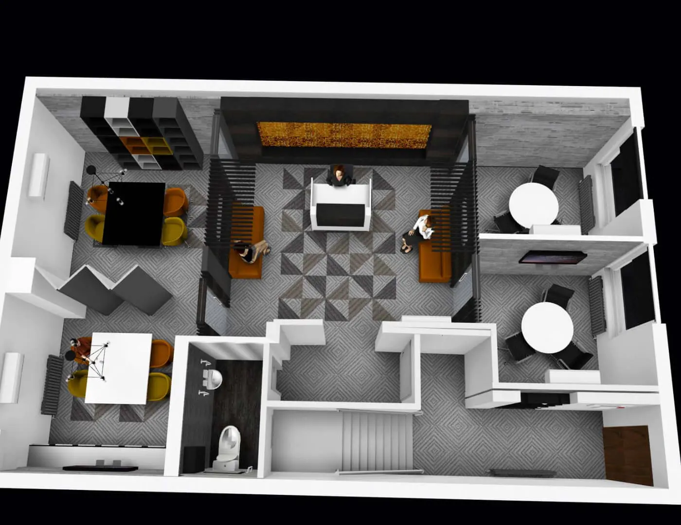 Small office design & 3D visuals 39