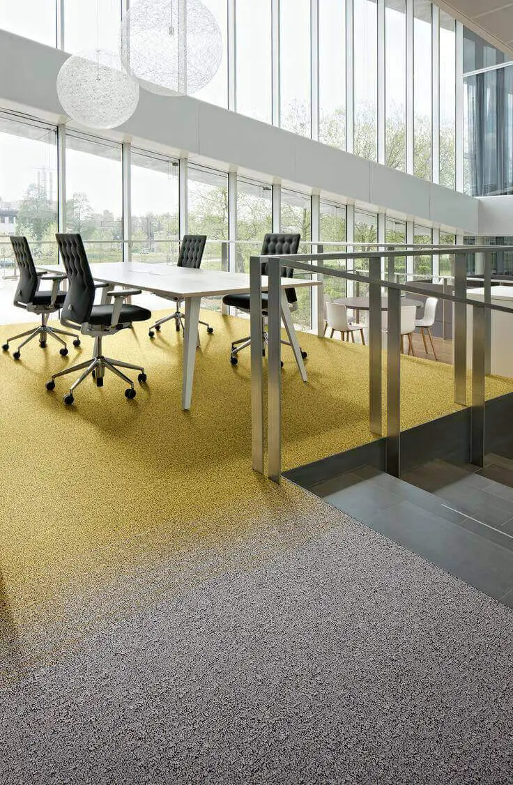 Office space with Carpet Tile Flooring 14