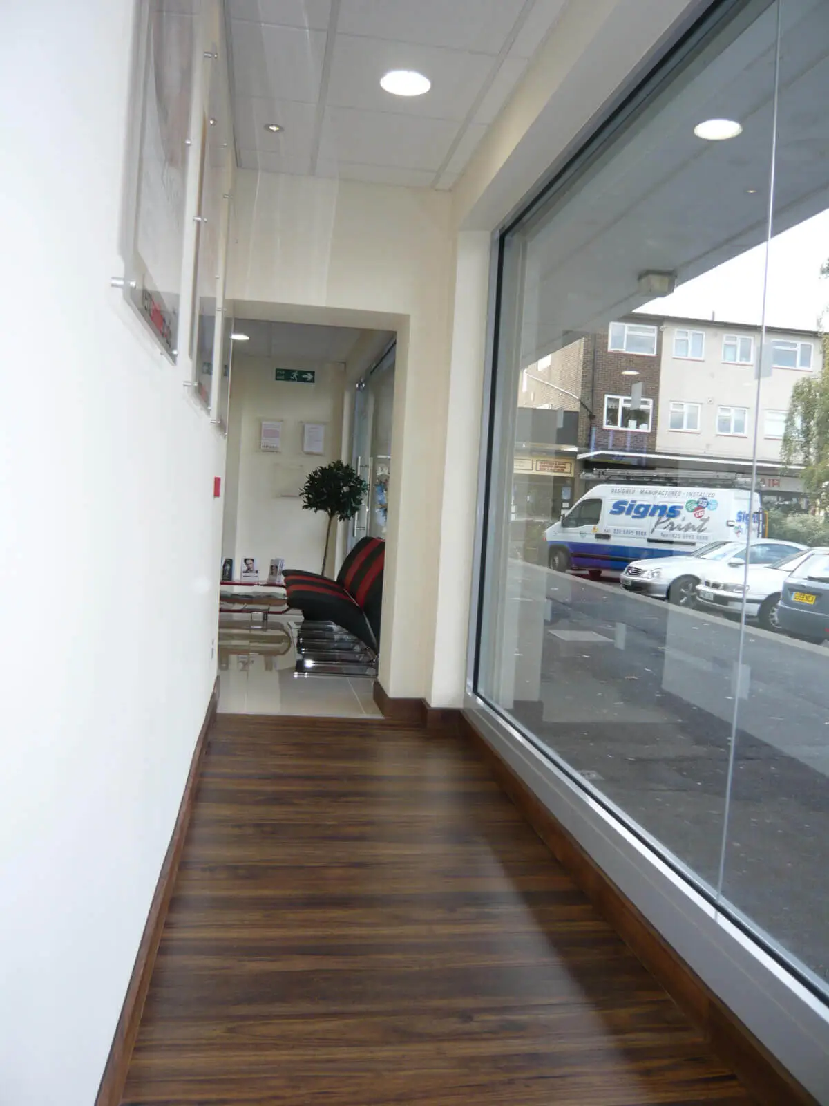 Office space with Laminated Wood Floor 10