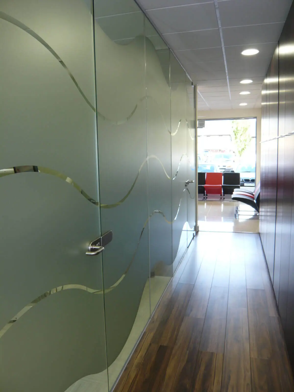 Office space design with Frameless Glass Partitions Screen 24