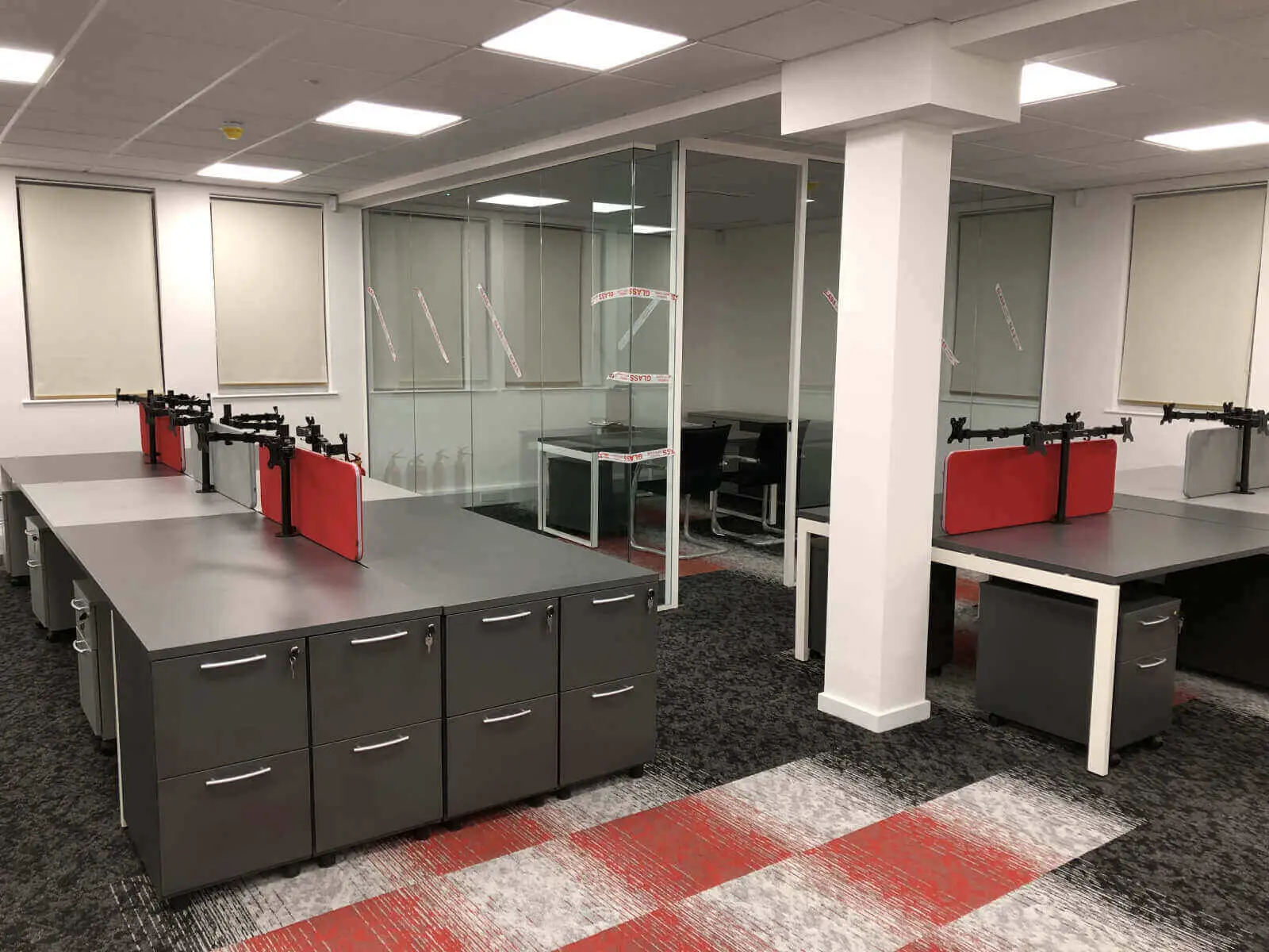 Office space refurbishment under CAT B fitout 9